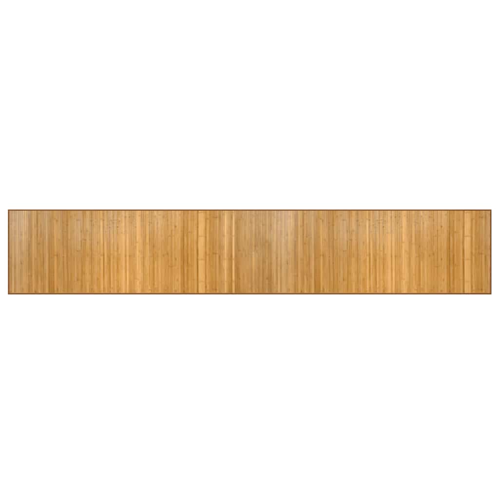 VIDAXL Rechteckige 70x400 cm Bambus natürlich