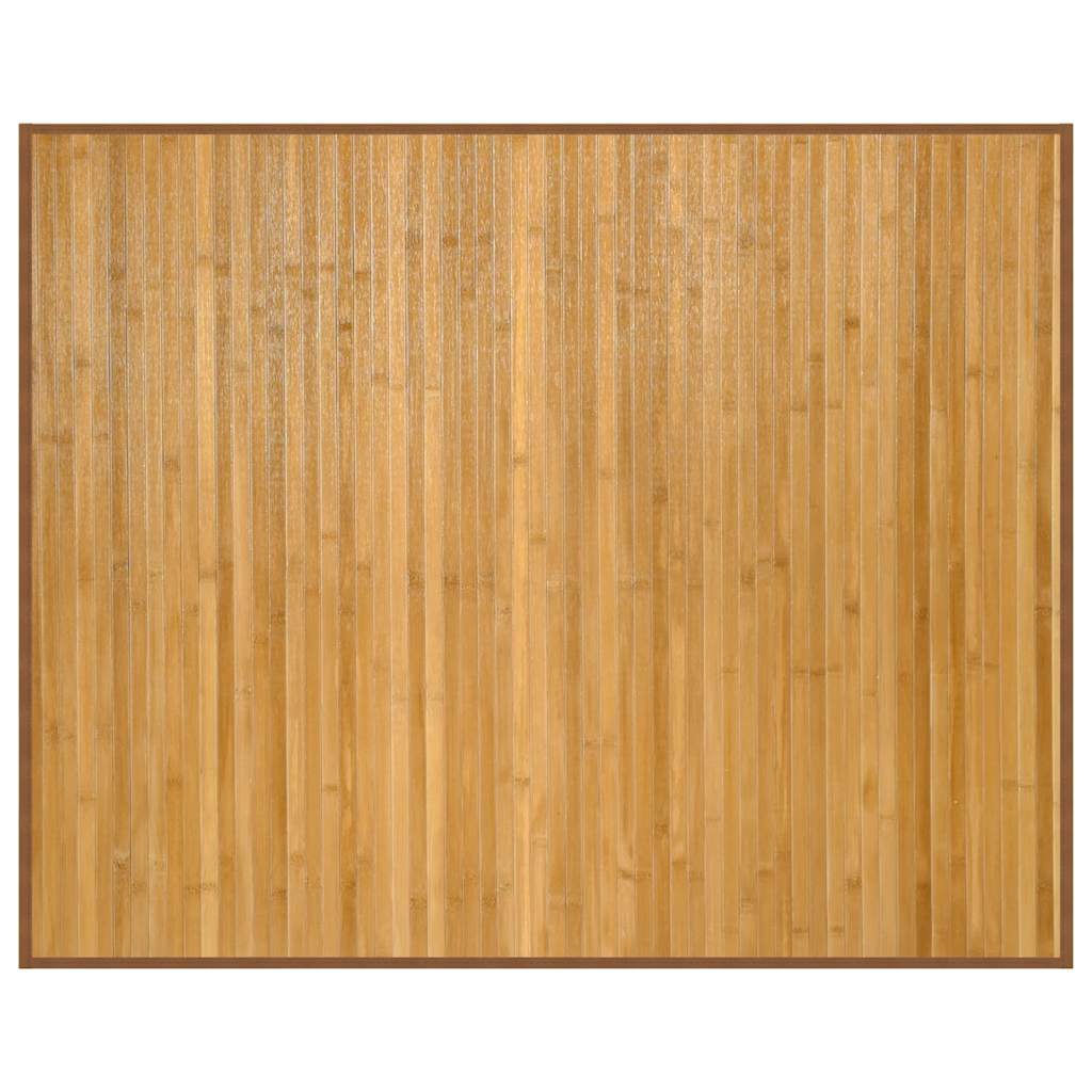 VIDAXL Rechteckige 80x100 cm Bambus natürlich