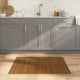 Vidaxl Teppich rechteckig 80x100 cm Bambusbraun