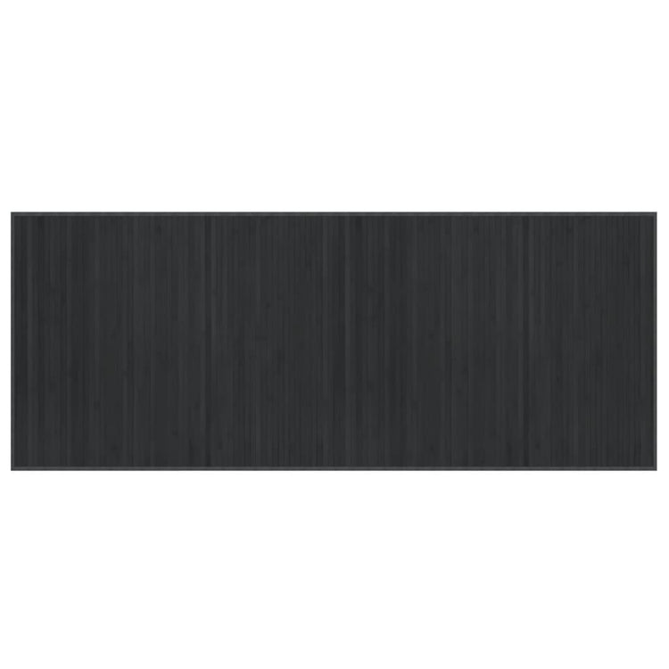 Vidaxx rechteckiger Teppich 80x200 cm Bambusgrau