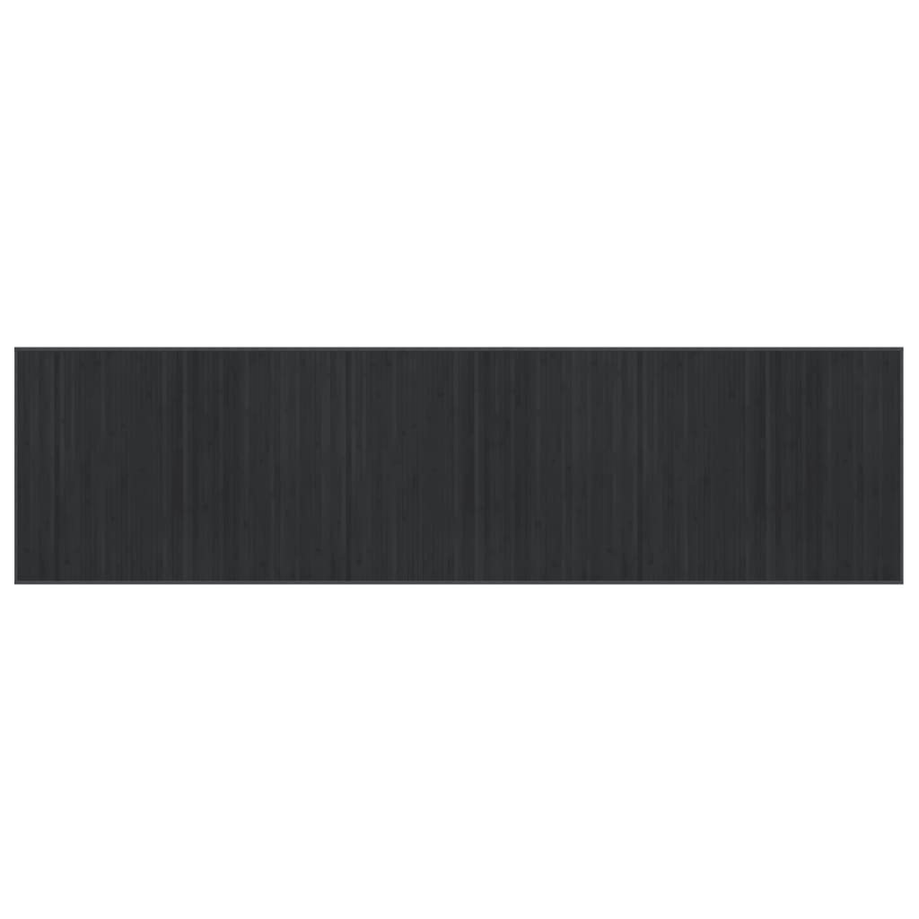Vidaxx rechteckiger Teppich 80x300 cm Bambusgrau