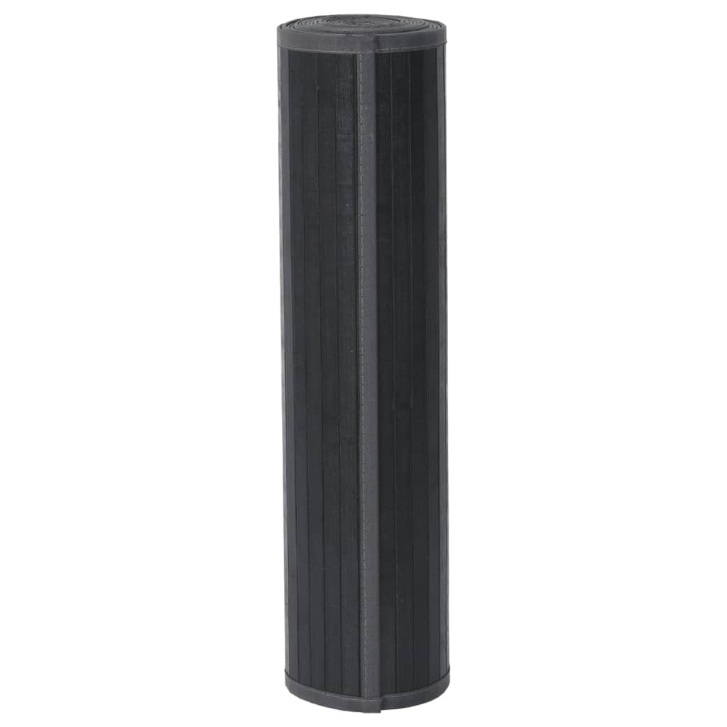 Vidaxx rechteckiger Teppich 80x300 cm Bambusgrau