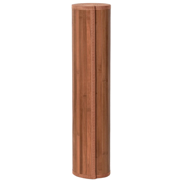 VIDAXL Rechteck 80 x 500 cm Bambusbraun