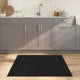 Vidaxx Teppich quadratisch 100x100 cm Bambus schwarz