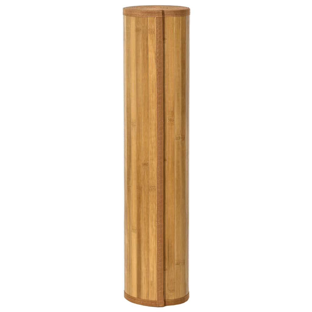 Vidaxx Teppich quadratisch 100x100 cm Bambus natur