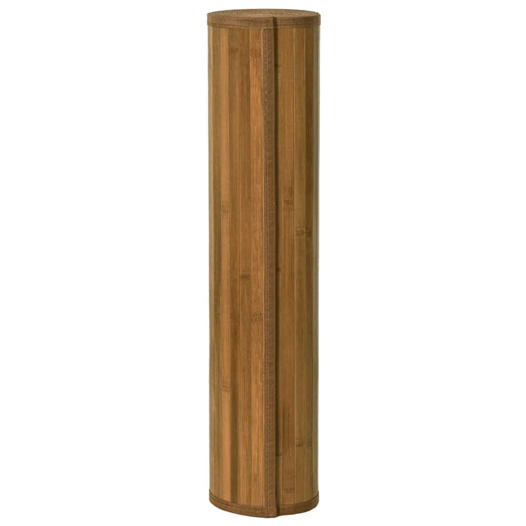 VIDAXL Rechteckige 100x400 cm Bambusbraun