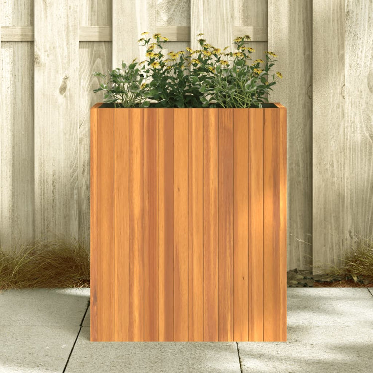 VIDAXL -Pflanzer 59x27.5x70 cm Festkörper -Acaciahout