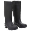 Vidaxl Regenstiefel Größe 38 PVC Schwarz