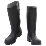Vidaxl Regenstiefel Größe 39 PVC Schwarz - afbeelding 2