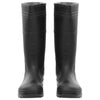 Vidaxl Regenstiefel Größe 44 PVC Schwarz