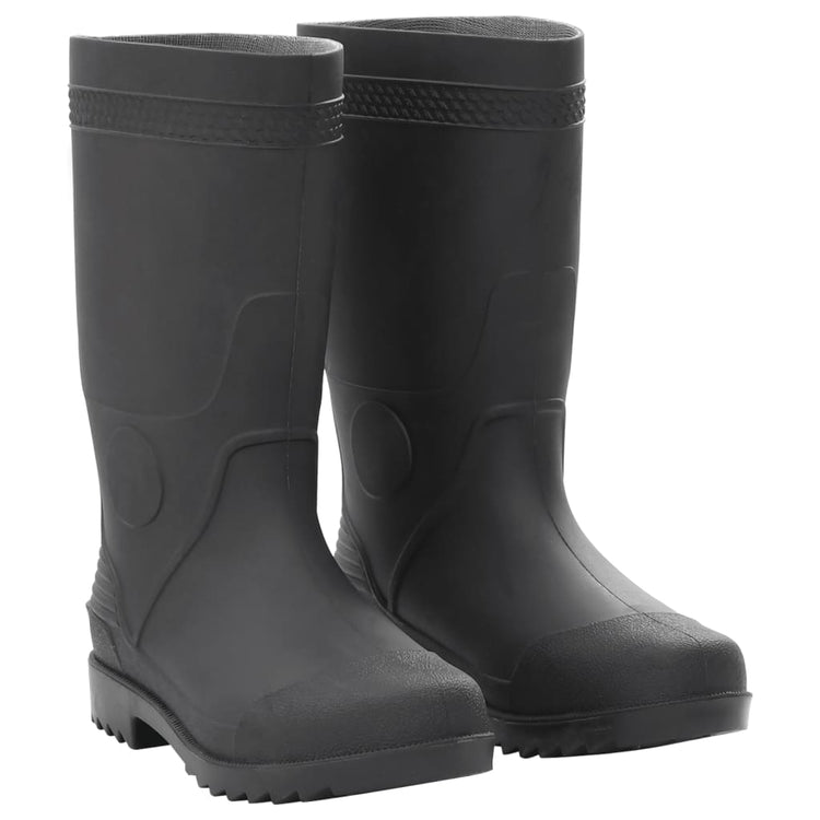 Vidaxl Regenstiefel Größe 40 PVC Schwarz