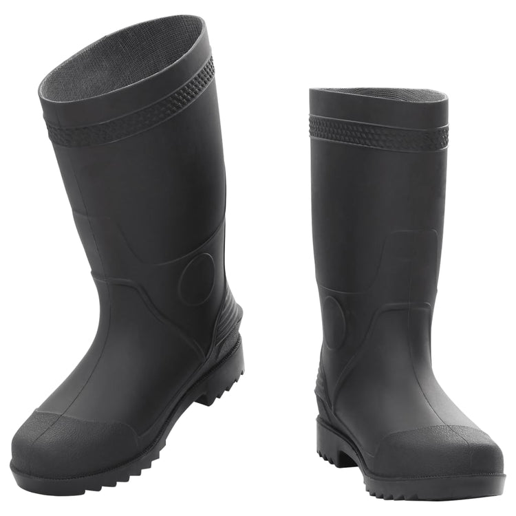 Vidaxl Regenstiefel Größe 40 PVC Schwarz