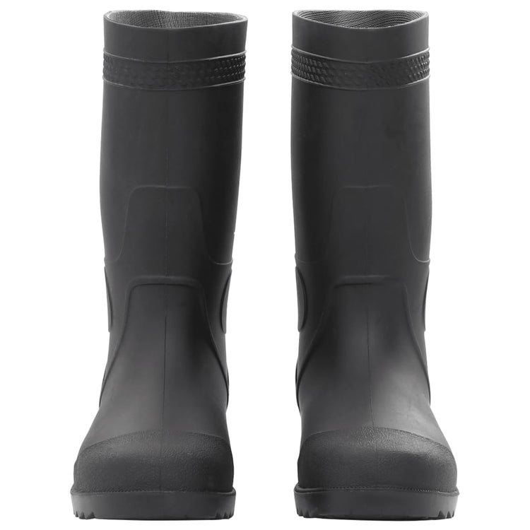 Vidaxl Regenstiefel Größe 40 PVC Schwarz