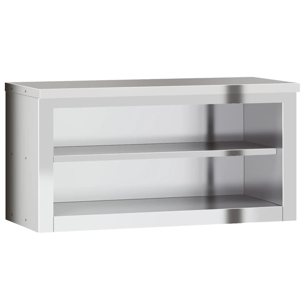 Vidaxl Küchenwandschrank mit Edelstahlregal
