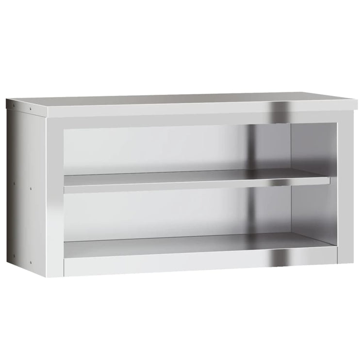 Vidaxl Küchenwandschrank mit Edelstahlregal