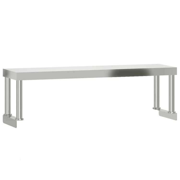 VIDAXL -Erhöhung für Arbeitstabelle 110x30x35 cm Edelstahl