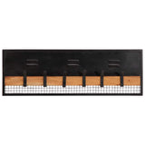 Vidaxx Wandgarderobe 90x11x30 cm massives Mangoholz mango - afbeelding 2