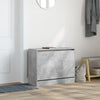 VIDAXL -Schuhschrank 80x34x63 cm verarbeiteter Holzbetonglijs
