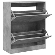 Vidaxl Schuhschrank 80x34x96,5 cm verarbeiteter Holzbetonpreis - afbeelding 2