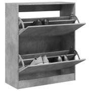 Vidaxl Schuhschrank 80x34x96,5 cm verarbeiteter Holzbetonpreis - afbeelding 1