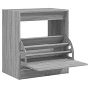 VIDAXL -Schuhschrank 60x42x69 cm Produkted Holzgrau Sonoma Eiche gefärbt - afbeelding 2