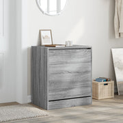 VIDAXL -Schuhschrank 60x42x69 cm Produkted Holzgrau Sonoma Eiche gefärbt - afbeelding 3