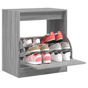 VIDAXL -Schuhschrank 60x42x69 cm Produkted Holzgrau Sonoma Eiche gefärbt - afbeelding 1