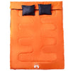 Vidaxx Doppelschlafsack mit Kissen für Erwachsene 3-4 Jahreszeiten