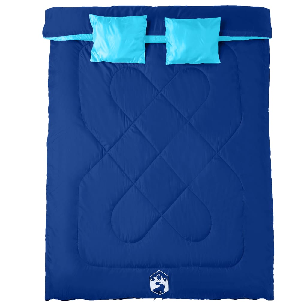 Vidaxx Doppelschlafsack mit Kissen für Erwachsene 3-4 Jahreszeiten