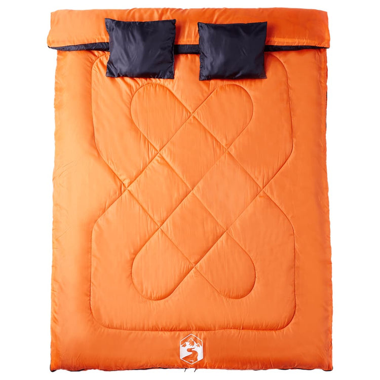 Vidaxx Doppelschlafsack mit Kissen für Erwachsene 3-4 Jahreszeiten