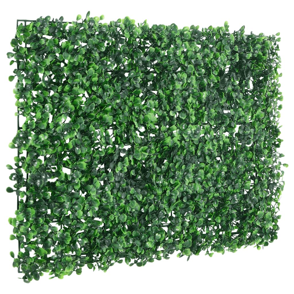 Vidaxl hek met kunstheester 6 st 40x60 cm grün