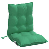 Vidaxl -Stuhlkissen 6 Stcs Low Back Oxford Fabric Green - afbeelding 3