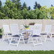Vidaxl Palettenkissen 6 ST 50 x 50 x 3 cm Oxford Stoff Marine Blau