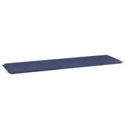 Vidaxl Gartenbank Kissen 180x50x3 cm Oxford Stoff Marine Blau - afbeelding 2