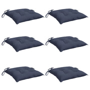 VIDAXL STUHR Kissen 6 PCs 40x40x7 cm Oxford Stoff Marine Blau - afbeelding 3