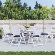 VIDAXL STUHR Kissen 6 PCs 40x40x7 cm Oxford Stoff Marine Blau - afbeelding 1