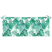 Vidaxl Gartenbank Kissen 120x50x7 cm Oxford Stoffblattmuster - afbeelding 2