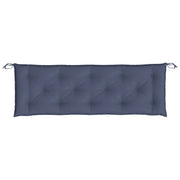 Vidaxl Gartenbank Kissen 150x50x7 cm Oxford Stoff Marine Blau - afbeelding 2