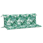 Vidaxl Gartenbank Kissen 2 ST 150x50x7 cm Oxford Stoffblattmuster - afbeelding 2