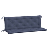 Vidaxl Gartenbank Kissen 2 ST 150x50x7 cm Oxford Stoff Marine Blau - afbeelding 2