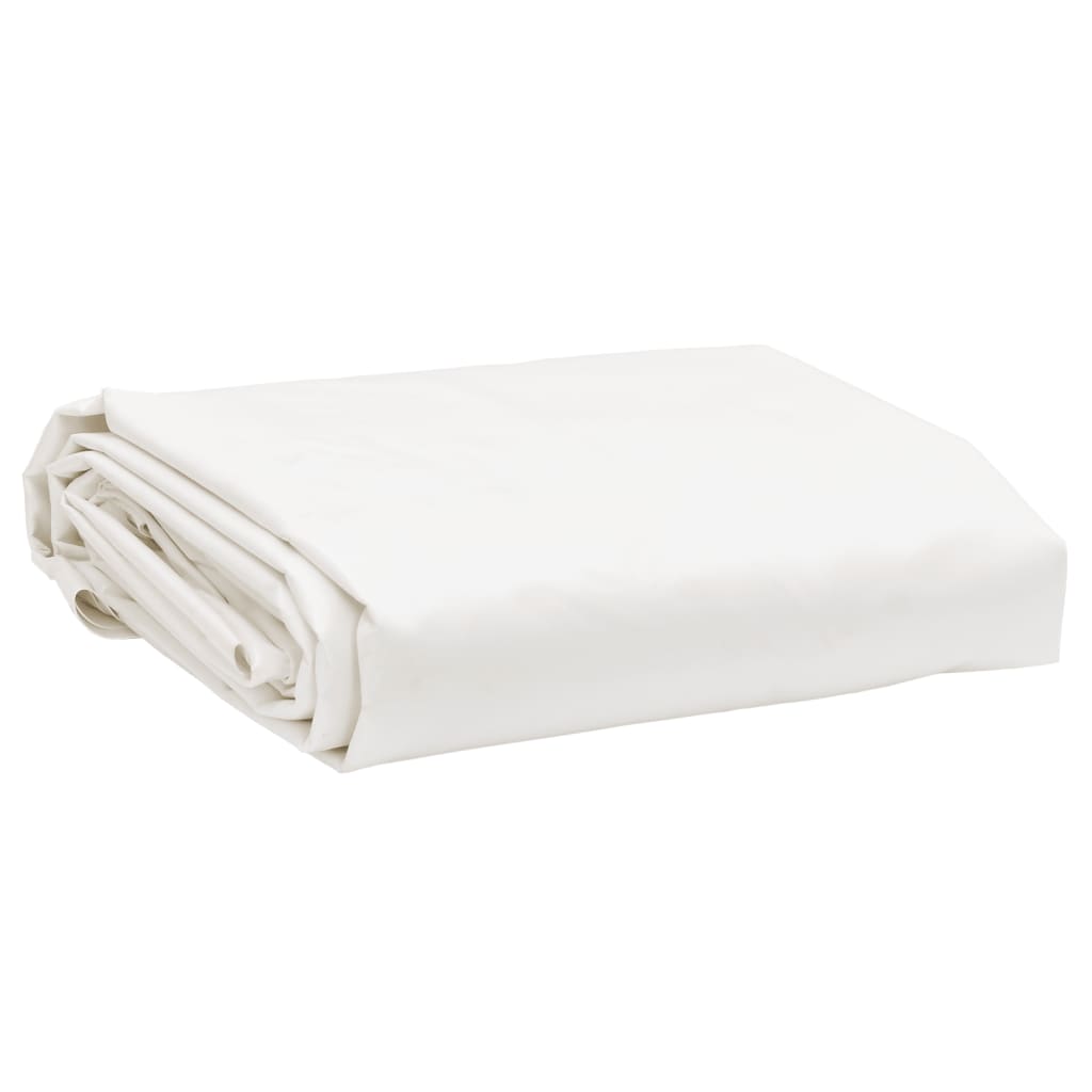 VIDAXL -Gerät 650 g m² 5x6 m Weiß