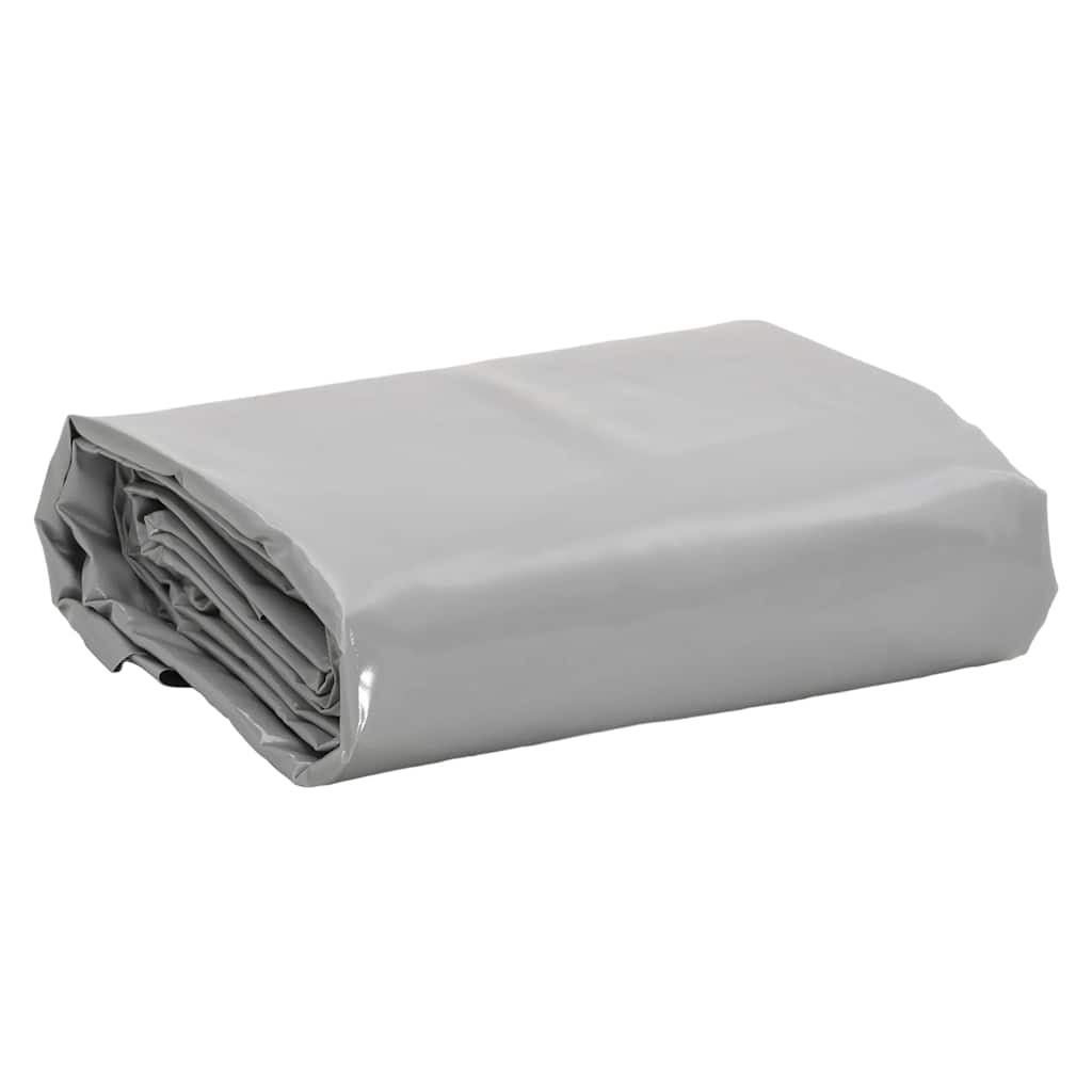 Vidaxl -Gerät Segel 650 g m² 4x4 m Grau