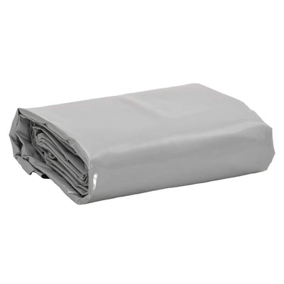 Vidaxl -Gerät Segel 650 g m² 4x4 m Grau