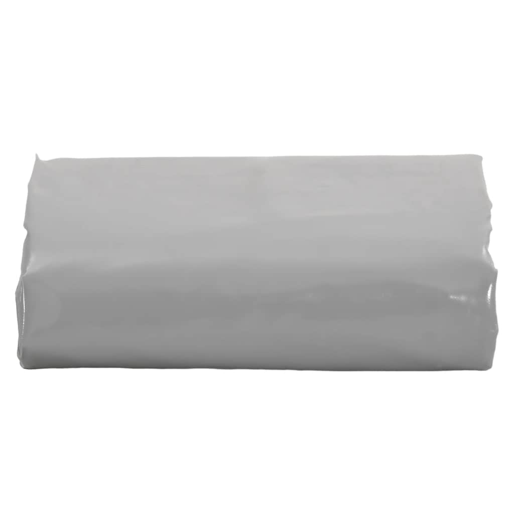 Vidaxl -Gerät Segel 650 g m² 4x6 m Grau