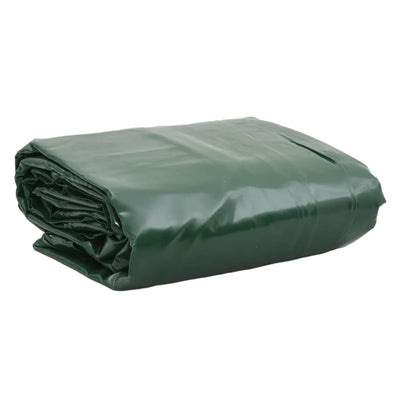 Vidaxl -Gerät Segel 650 g m² 4x4 m grün
