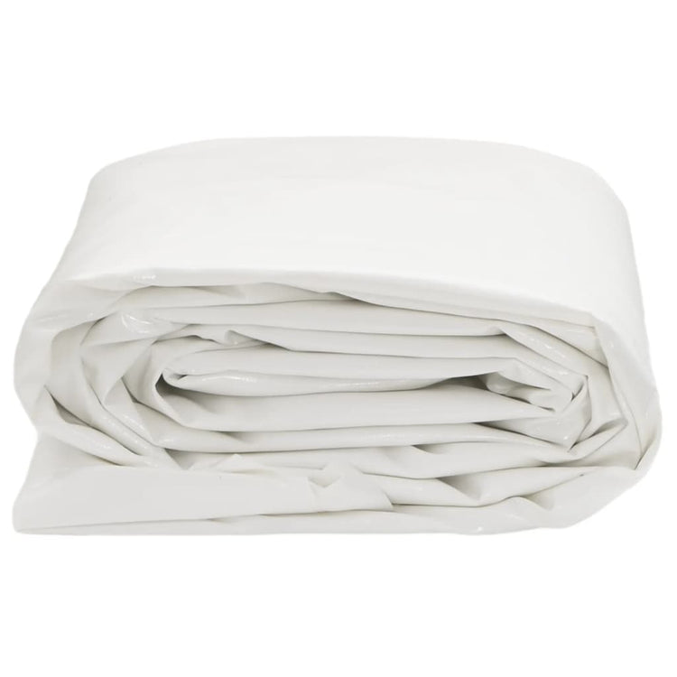VIDAXL -Gerät 650 g m² 4x6 m Weiß