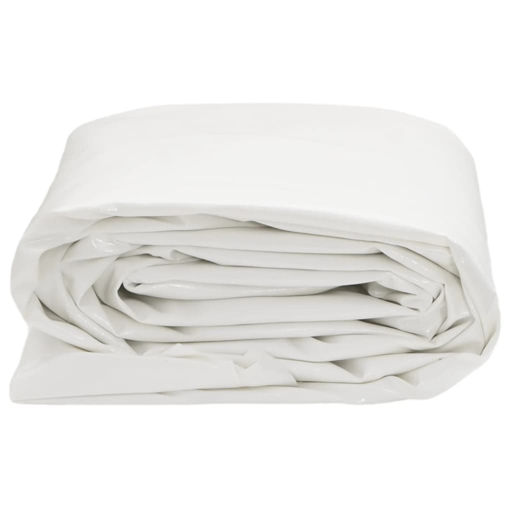 VIDAXL -Gerät 650 g m² 4x7 m Weiß