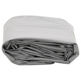 Vidaxl -Gerät 650 g m² Ø 3 m Grau - afbeelding 3