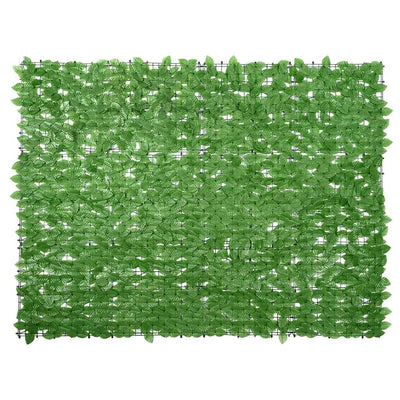 VIDAXL -Balkon -Bildschirm mit grünen Blättern 200x150 cm