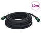 Vidaxl Tropfschlauch 0,6 '' 10 m Gummischwarz
